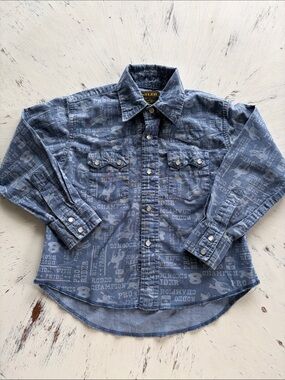 Kids Rustler by Wrangler Western Shirt